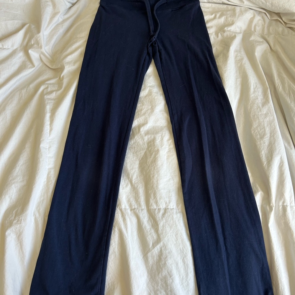 Dark Blue straight leg leggings/yoga pants